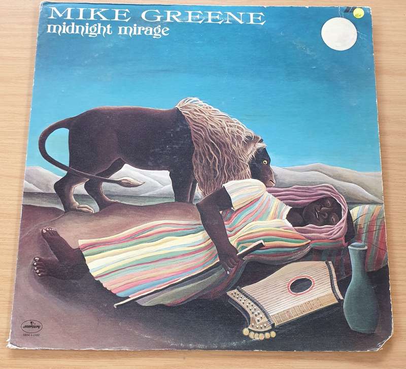 Mike Greene  Midnight Mirage - Vinyl LP Record (VG+)