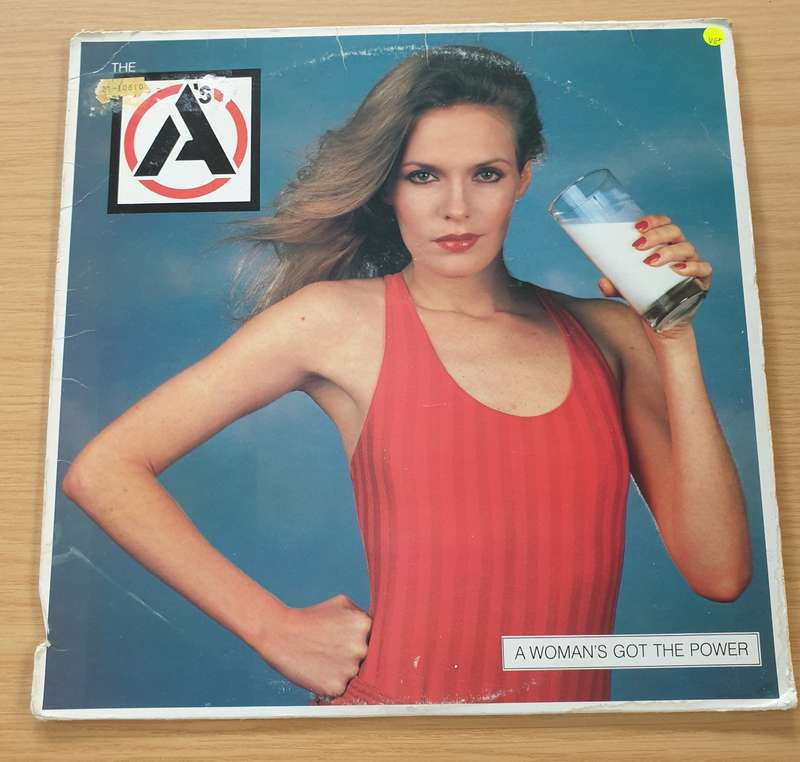 The A's  A Woman's Got The Power - Vinyl LP Record (VG+)