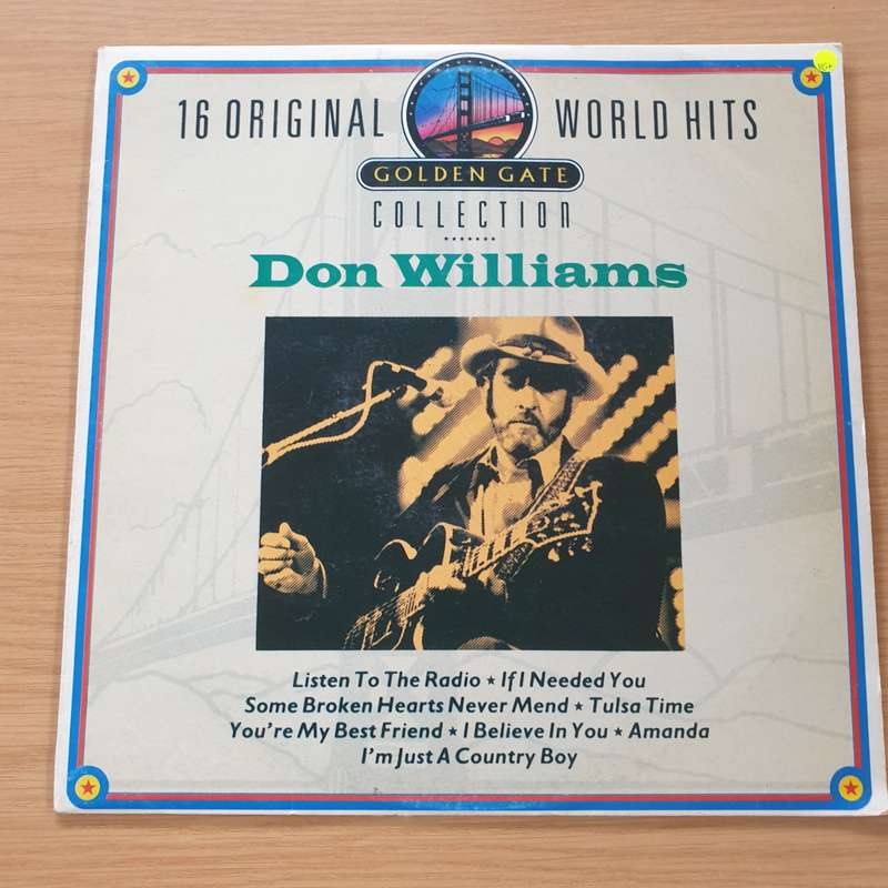 Don Williams Collection - 16 Original World Hits - Vinyl LP Record (VG+)