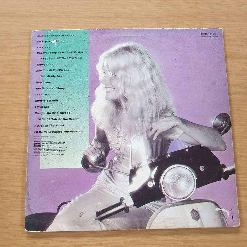 Kim Carnes  Café Racers - Vinyl LP Record (VG+)