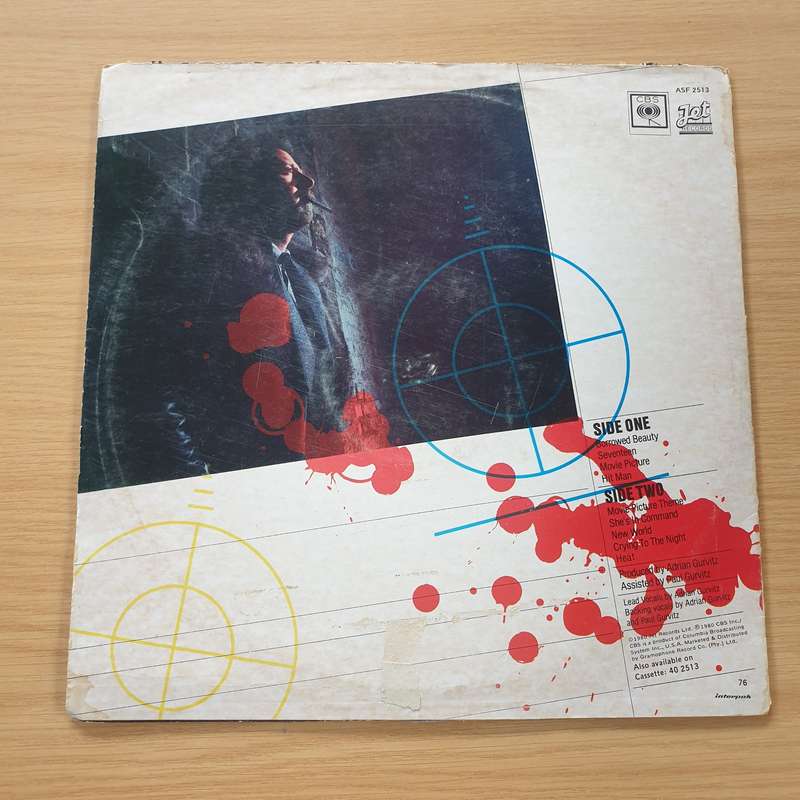 Adrian Gurvitz  Il Assassino - Vinyl LP Record (VG+)