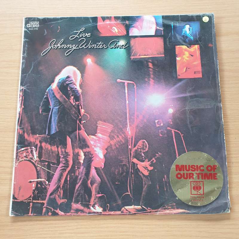 Johnny Winter And  Live Johnny Winter And - Vinyl LP Record  (VG-)