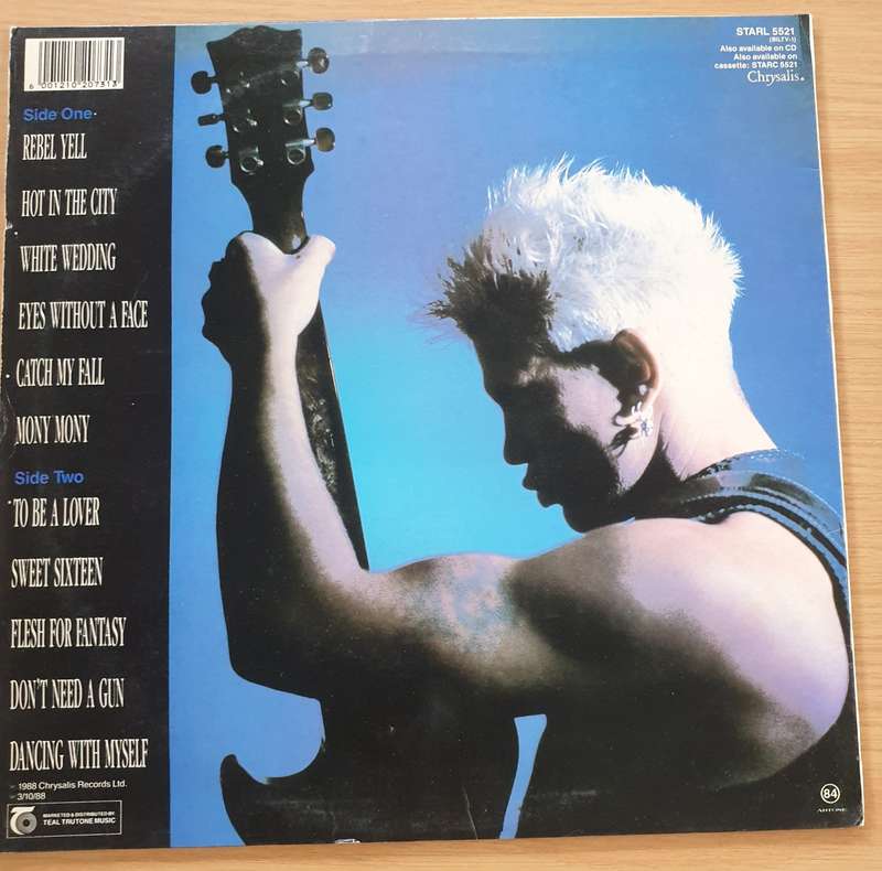 Billy Idol - Best of - Vinyl LP Record  (VG+)