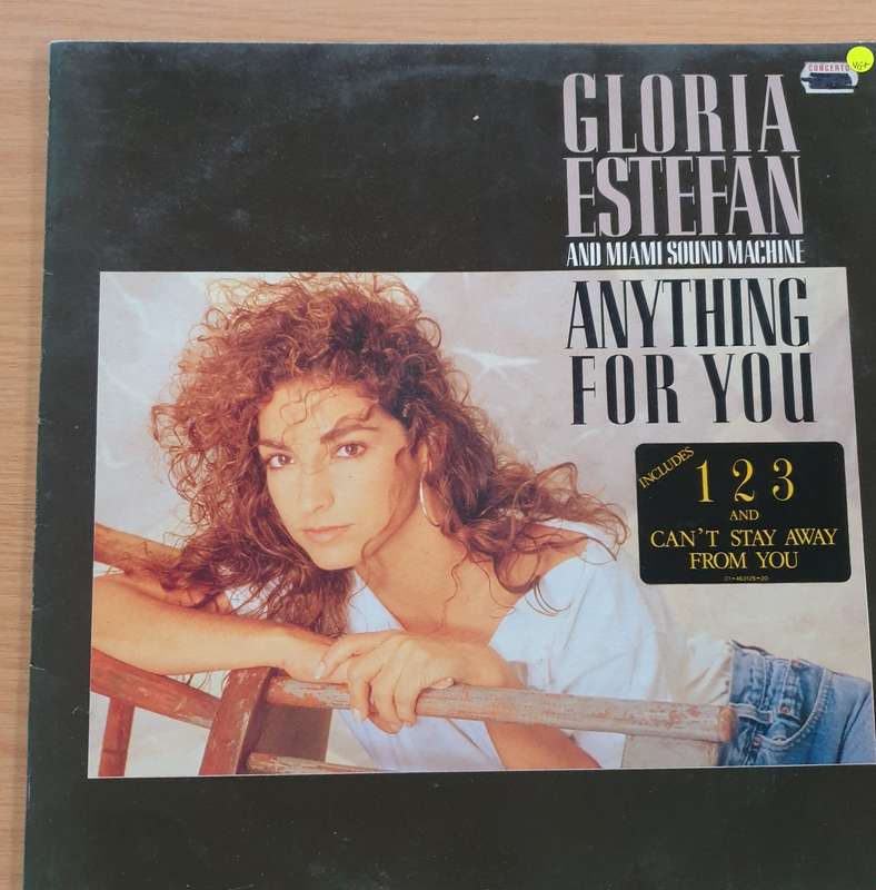Gloria Estefan And Miami Sound Machine  Anything For You - Vinyl LP Record (VG+)