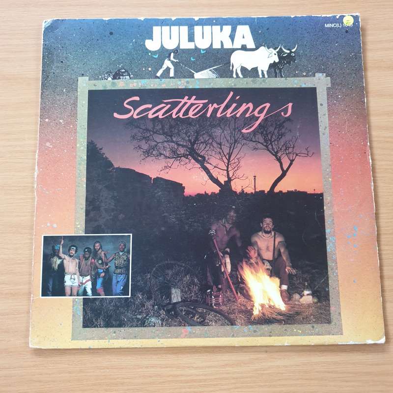 Juluka  Scatterlings - Vinyl LP Record  (VG-)