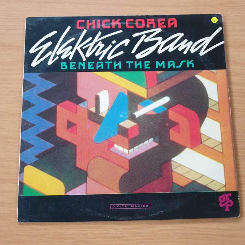 The Chick Corea Elektric Band  Beneath The Mask - Vinyl LP Record (VG+)