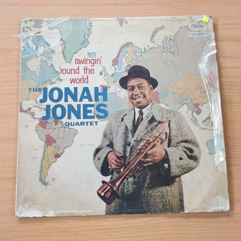 Jonah Jones  'Swingin' Around The World - Vinyl LP Record (G+)