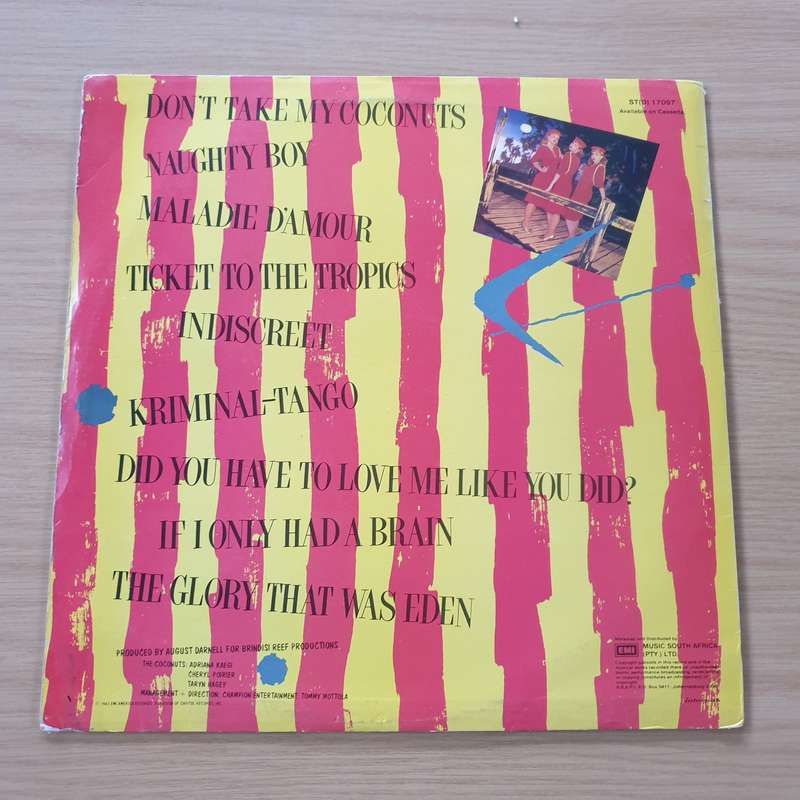 The Coconuts  Don't Take My Coconuts -  Vinyl LP Record (VG)