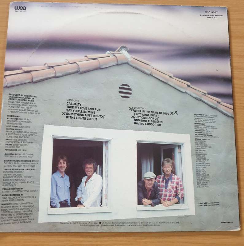 The Hollies  What Goes Around... - Vinyl LP Record (VG+) (D)