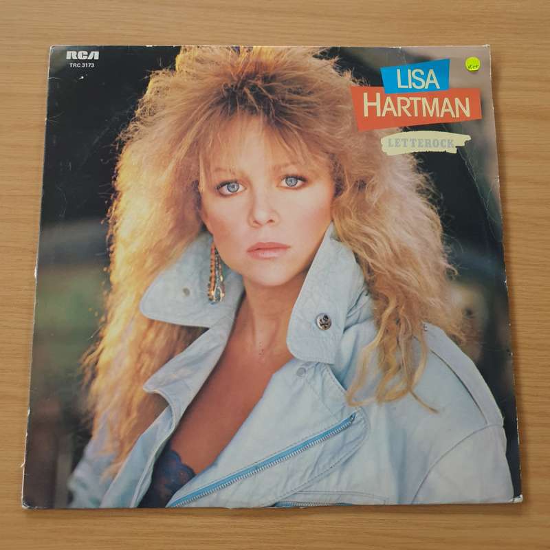 Lisa Hartman  Letterock  - Vinyl LP Record (VG+)
