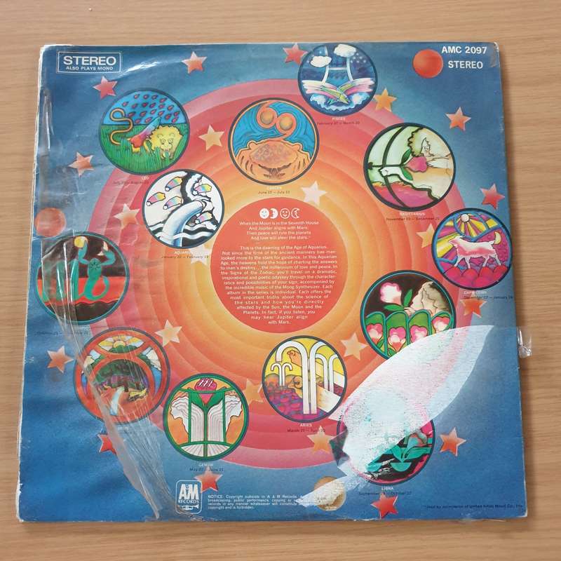 Signs Of The Zodiac   Cancer - Vinyl LP Record  (VG-)