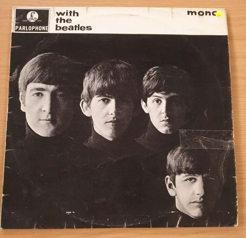 The Beatles  With The Beatles - Vinyl LP Record  (G+)