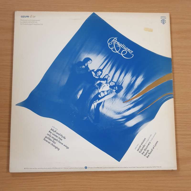 Renaissance  Azure D'or - Vinyl LP Record  (VG+)