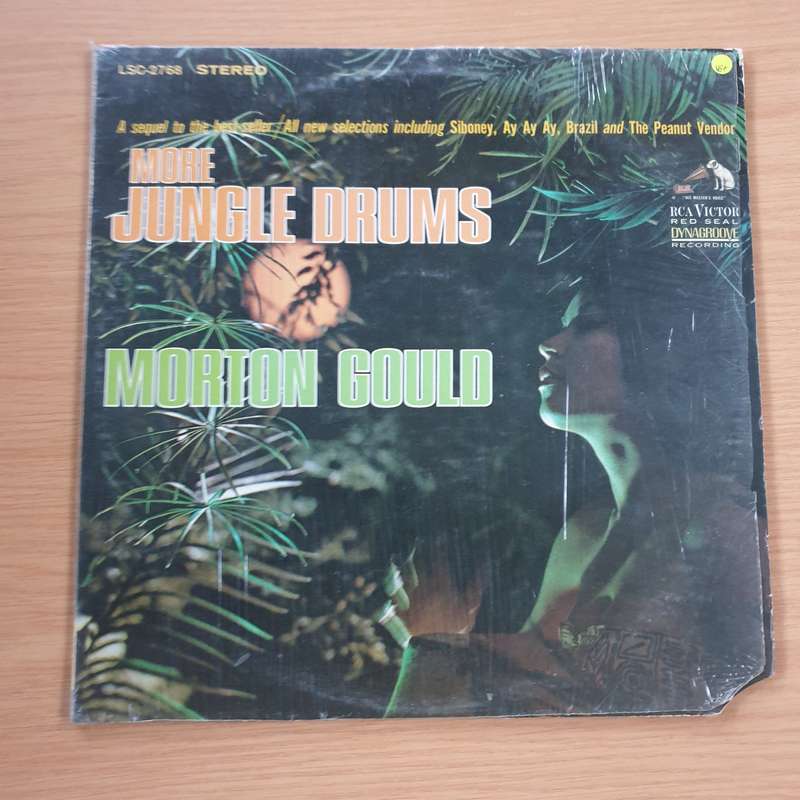 Morton Gould And His Orchestra  More Jungle Drums - Vinyl LP Record  (VG+)