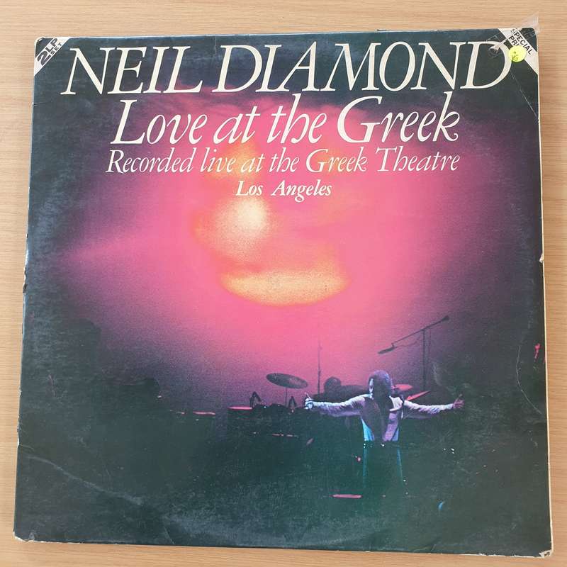 Neil Diamond  Love At The Greek - Recorded Live At The Greek Theatre - Double  Vinyl LP Rec...