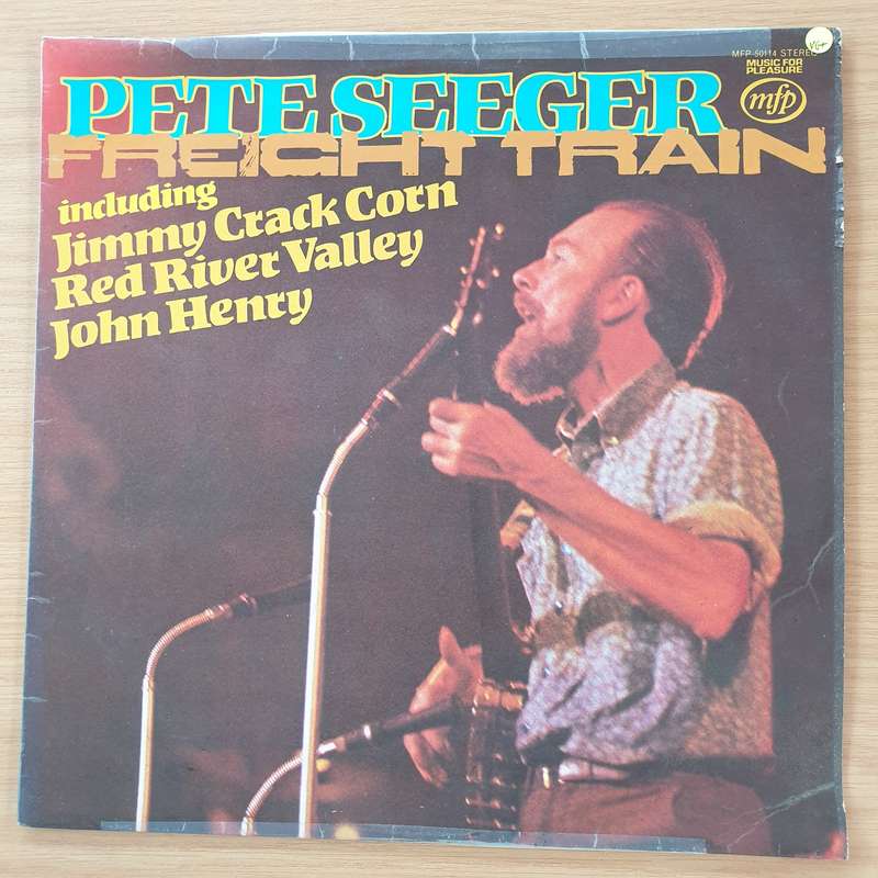 Pete Seeger  Freight Train -  Vinyl LP Record  (VG+)