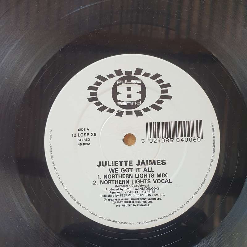 Juliette Jaimes  We Got It All - Vinyl LP Record  (VG-)