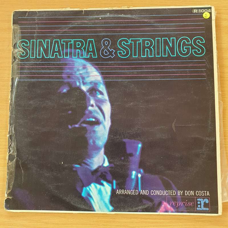 Frank Sinatra  Sinatra & Strings - Vinyl LP Record (VG)