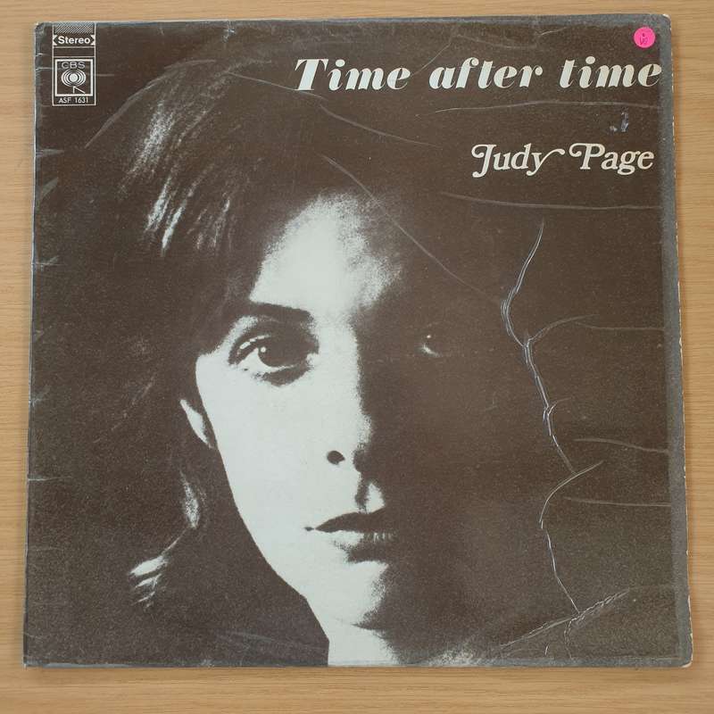 Judy Page  Time After Time - Vinyl LP Record (VG)