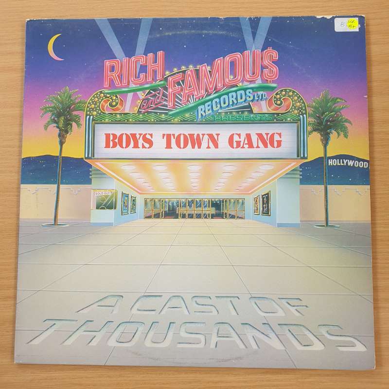 Boys Town Gang  A Cast Of Thousands - Vinyl LP Record -  Vinyl LP Record  (VG+)