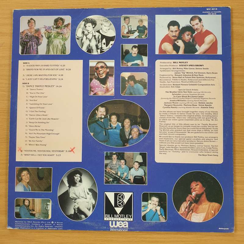 Boys Town Gang  A Cast Of Thousands - Vinyl LP Record -  Vinyl LP Record  (VG+)