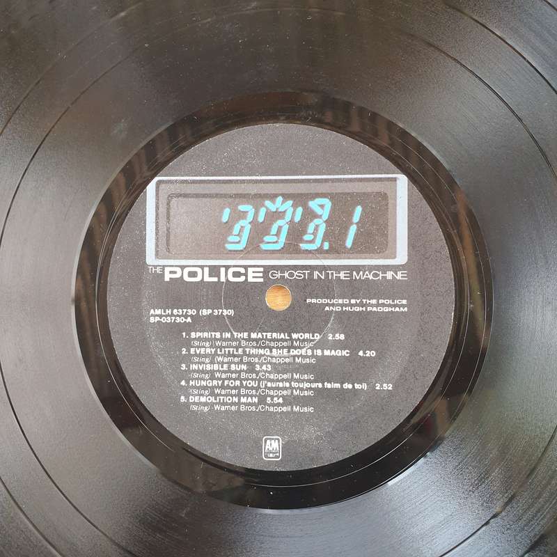 The Police  Ghost In The Machine  - Vinyl LP Record (VG)