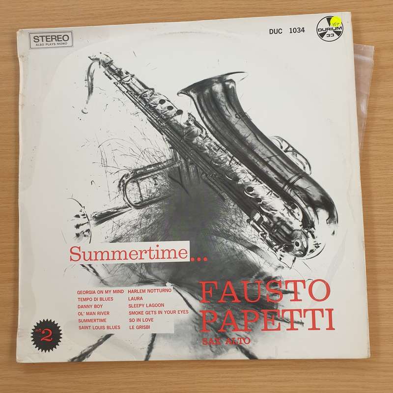 Fausto Papetti  Summertime - Vinyl LP Record (VG+)