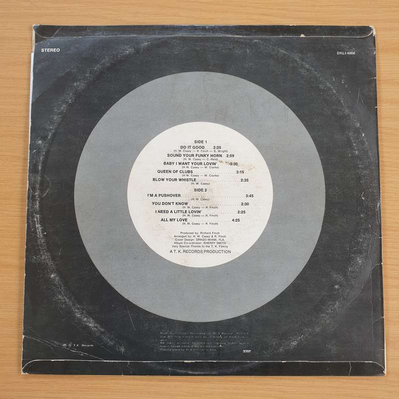 KC & The Sunshine Band  Do It Good  Vinyl LP Record (VG+)