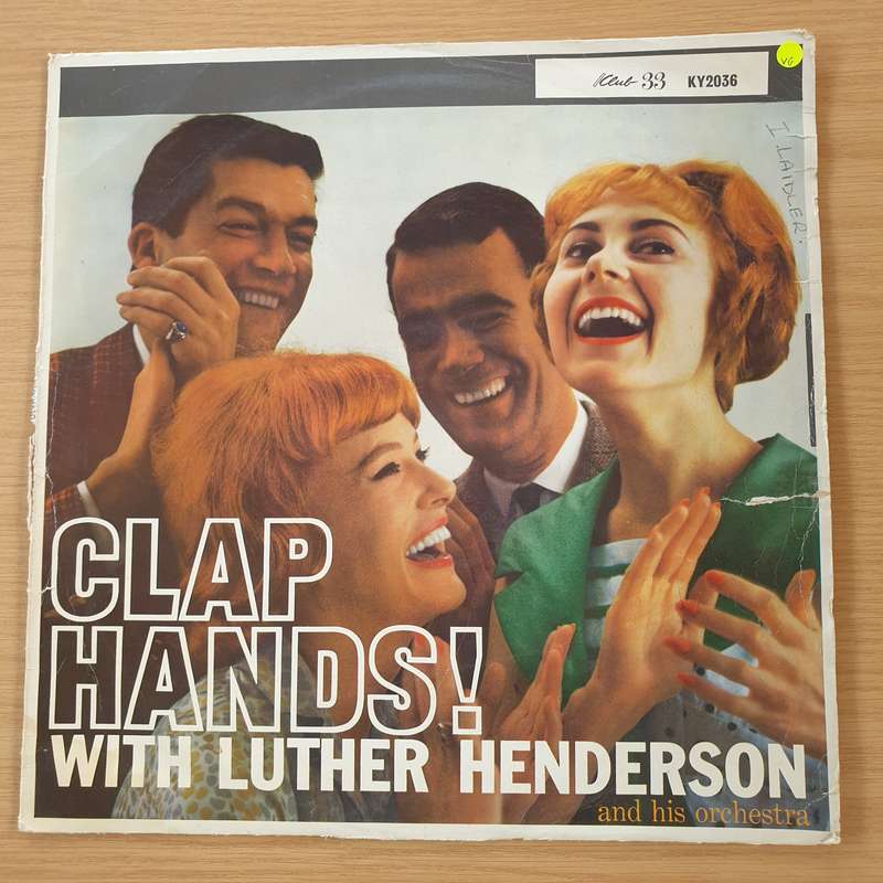 Luther Henderson And His Orchestra  Clap Hands With - Vinyl LP Record (VG)