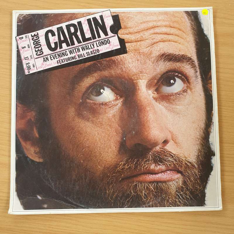 George Carlin  An Evening With Wally Londo Featuring Bill Slaszo - Vinyl LP Record (VG)