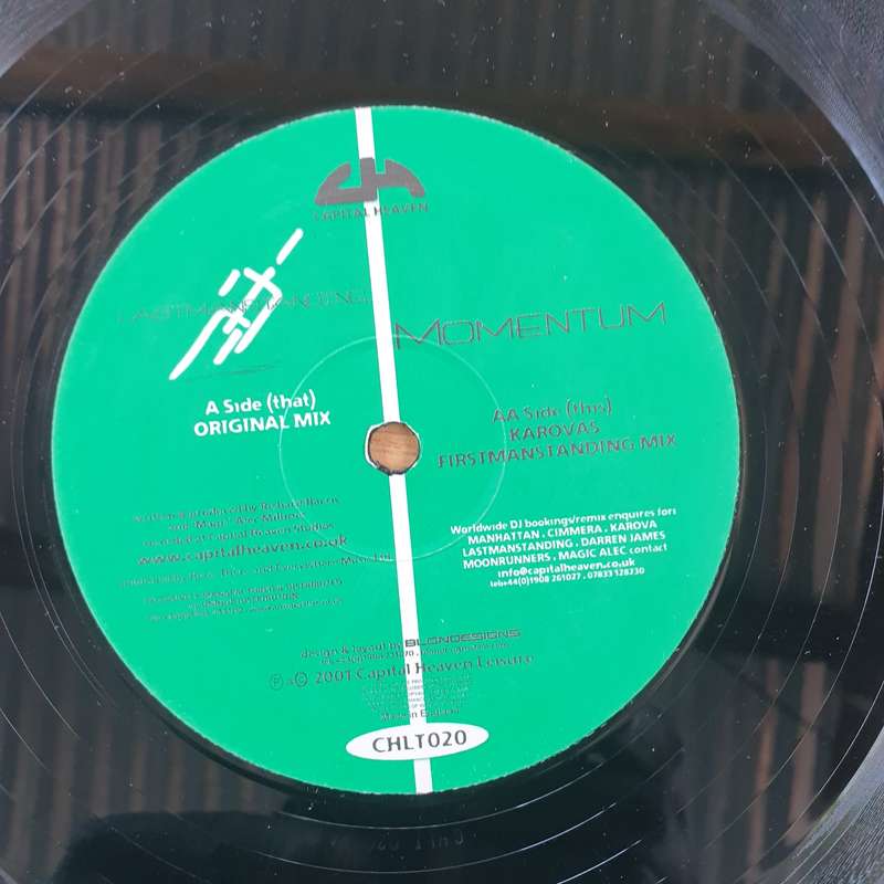 Lastmanstanding  Momentum  Vinyl LP Record (VG+)