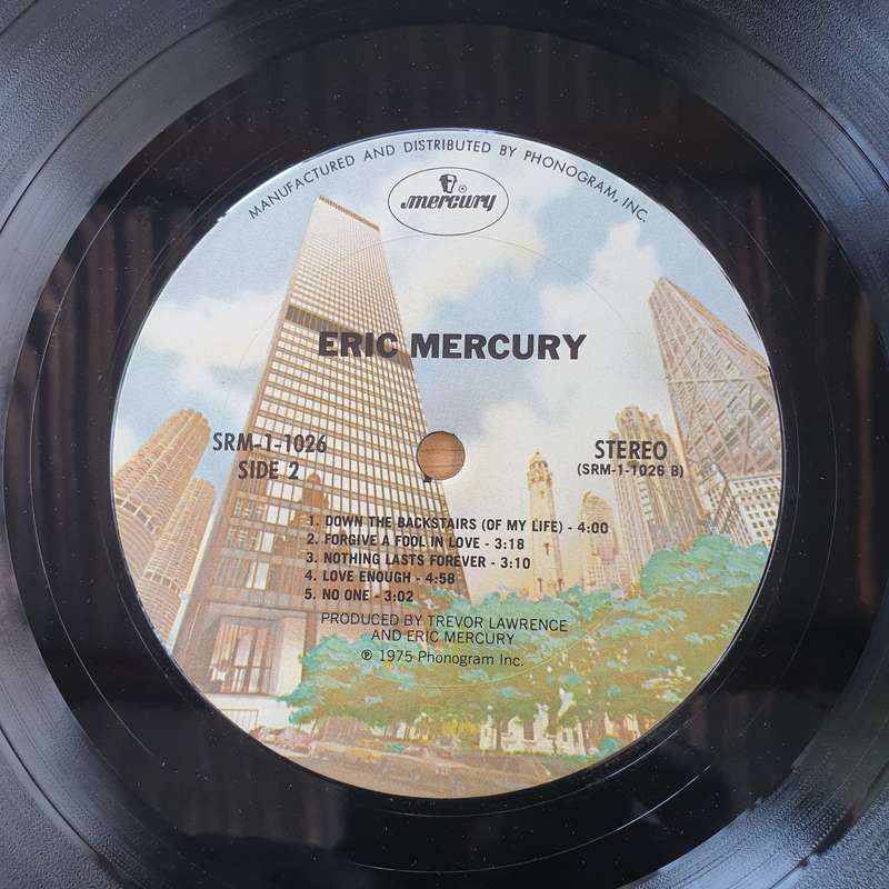 Eric Mercury  Eric Mercury  Vinyl LP Record (VG+)
