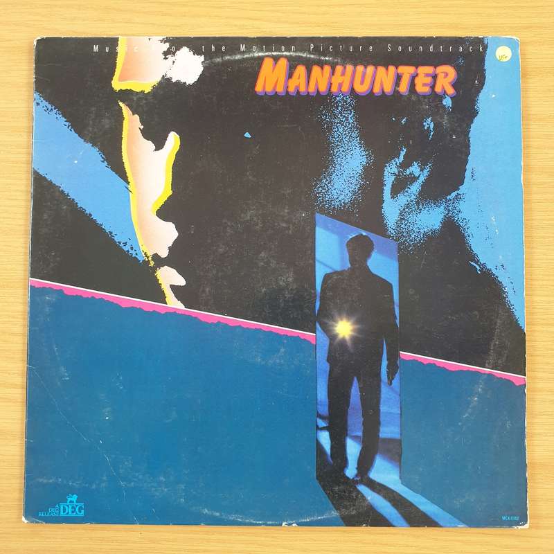 "Manhunter" - Music From The Motion Picture Soundtrack - Vinyl LP Record (VG+)