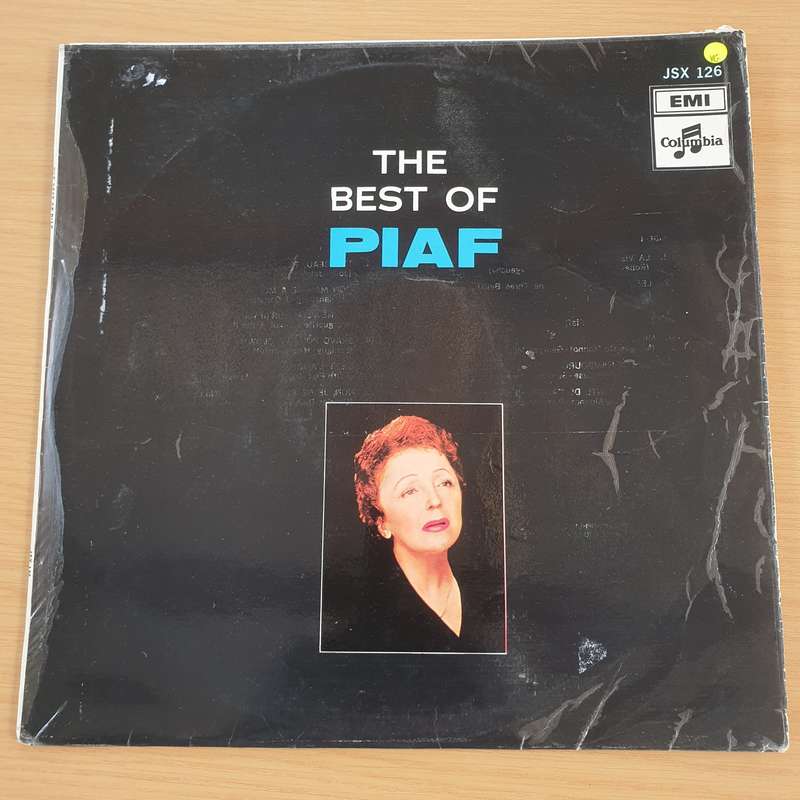 Edith Piaf - The Best of (126) - Vinyl LP Record (VG+)