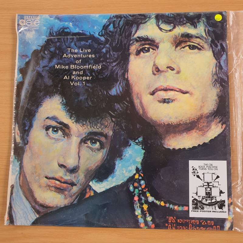 Mike Bloomfield And Al Kooper  The Live Adventures Of Vol 1 - Vinyl LP Record (VG+)