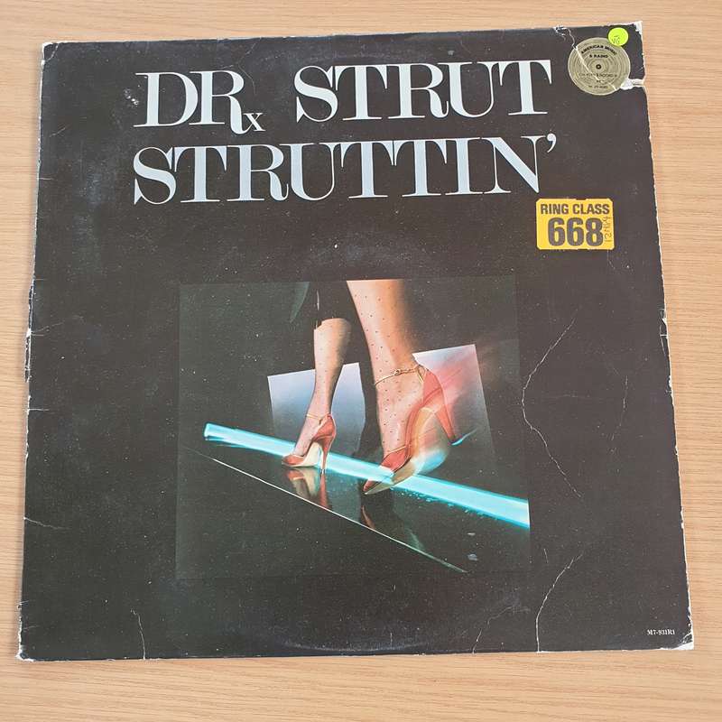 Dr. Strut  Struttin'  - Vinyl LP Record  (VG-)