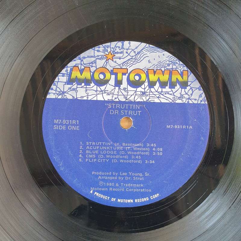 Dr. Strut  Struttin'  - Vinyl LP Record  (VG-)