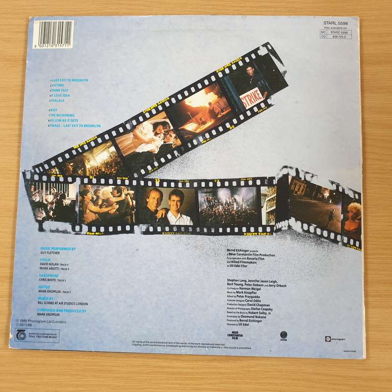 Mark Knopfler  Last Exit To Brooklyn - Vinyl LP Record (VG+)