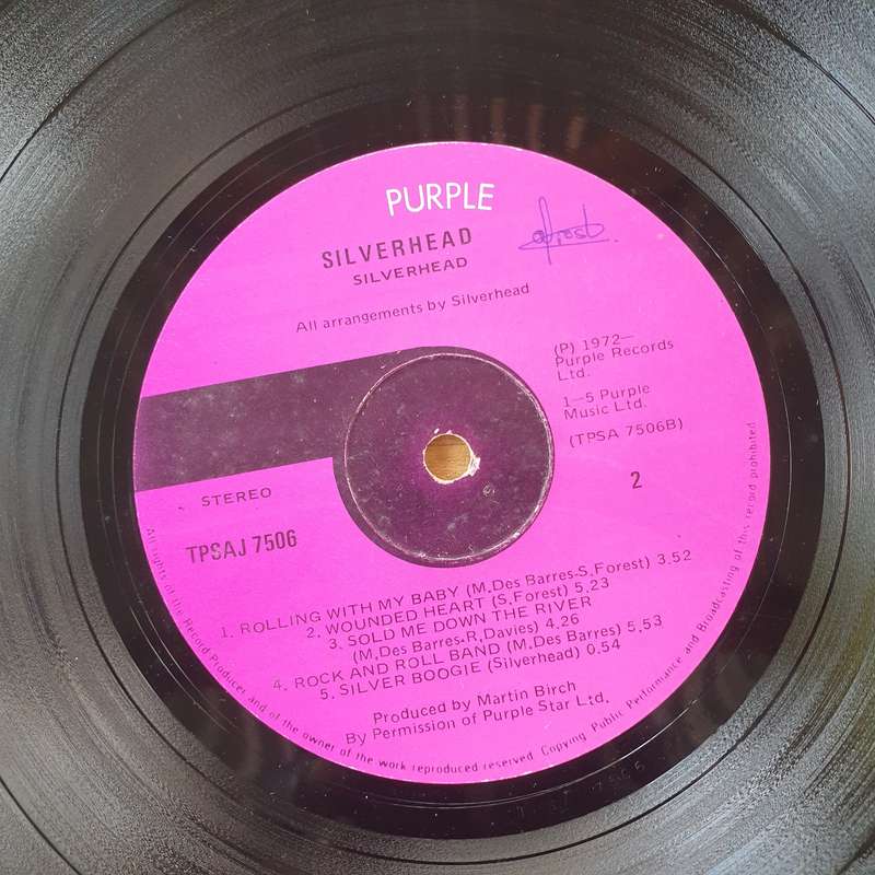 Silverhead  Silverhead  - Vinyl LP Record  (VG-)