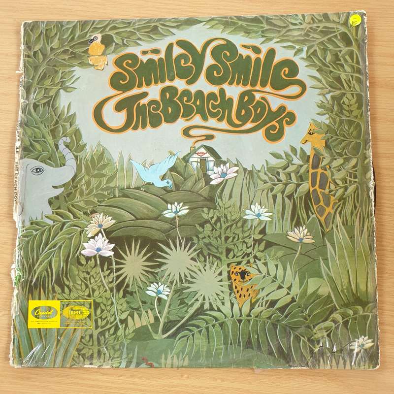 The Beach Boys  Smiley Smile  - Vinyl LP Record  (VG-)
