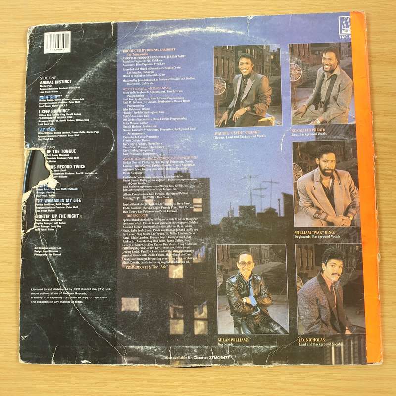 Commodores  Nightshift  - Vinyl LP Record (G+)