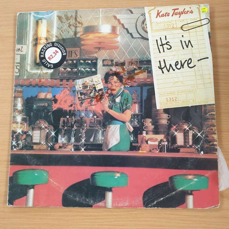 Kate Taylor  It's In There - And It's Got To Come Out!  - Vinyl LP Record (VG+)