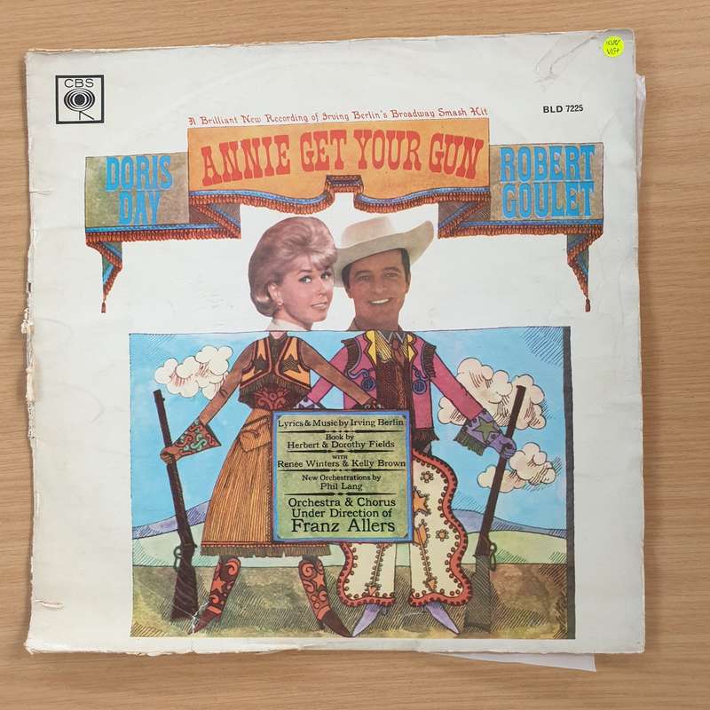 Annie Get Your Gun  - Doris Day, Robert Goulet  Vinyl LP Record (VG+)
