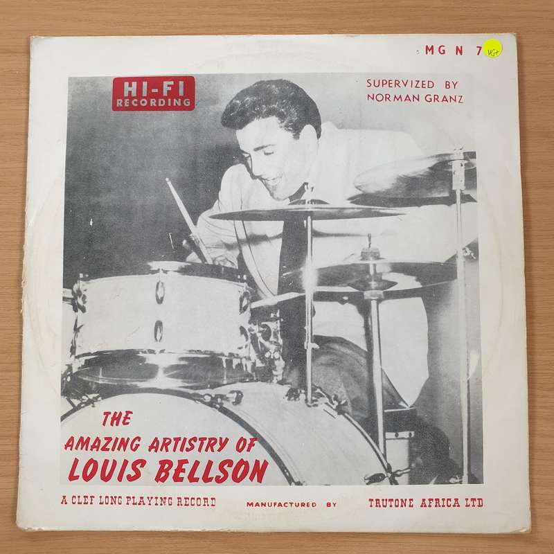 Louis Bellson  The Amazing Artistry Of Louis Bellson  Vinyl LP Record (VG+)