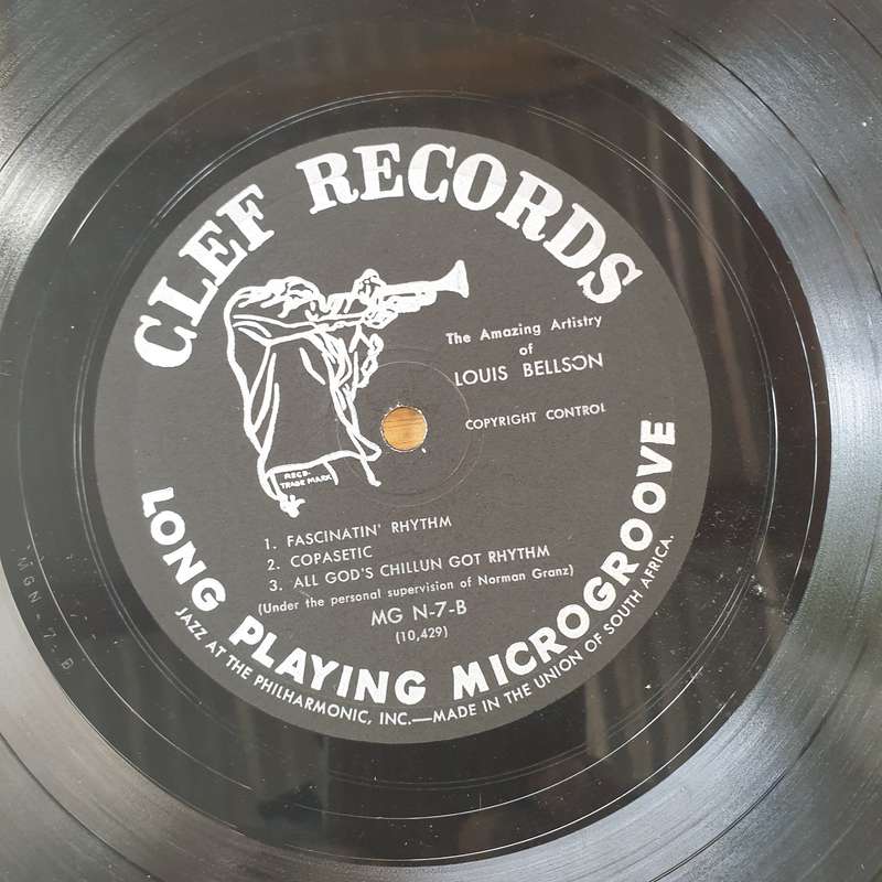 Louis Bellson  The Amazing Artistry Of Louis Bellson  Vinyl LP Record (VG+)