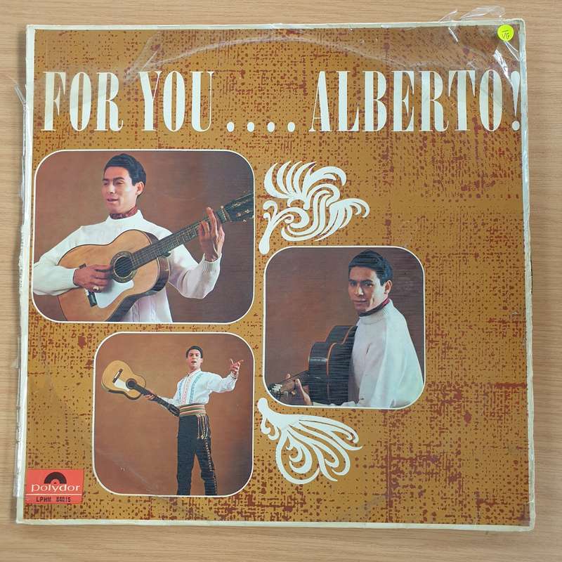 Alberto De Luque  For You .... Alberto! - Vinyl LP Record  (VG-)