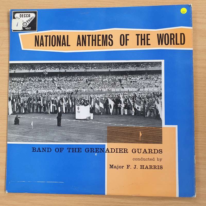 The Band Of The Grenadier Guards  National Anthems Of The World  Vinyl LP Record (VG+)