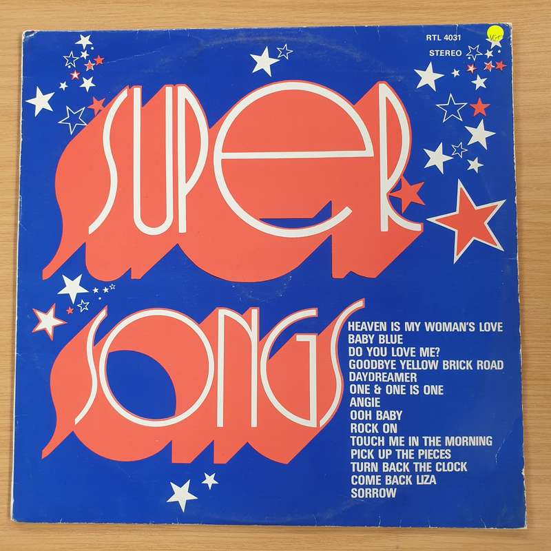 Super Songs  Vinyl LP Record (VG+)