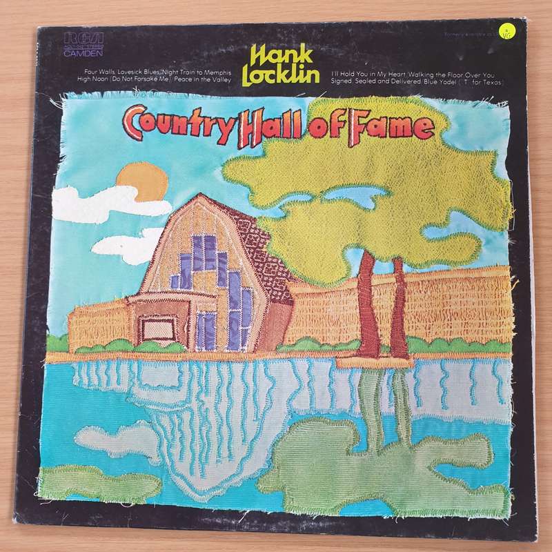 Hank Locklin  Country Hall Of Fame - Vinyl LP Record (VG)