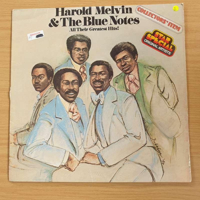 Harold Melvin & The Blue Notes  All Their Greatest Hits  - Vinyl LP Record (VG)